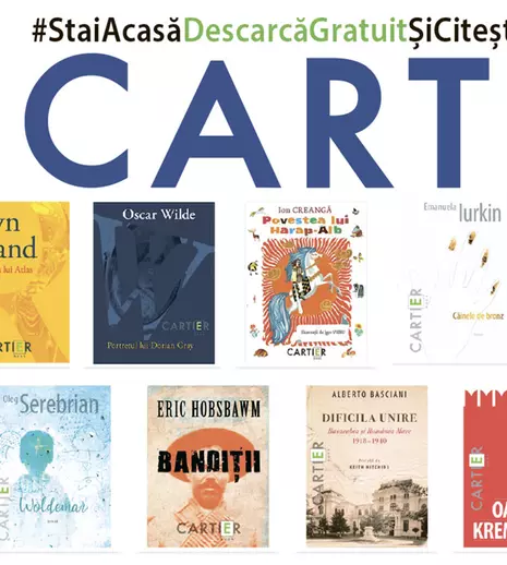 De astăzi, 19 martie 2020, o sută de ebook-uri Cartier pot fi descărcate gratuit de pe iBookstore