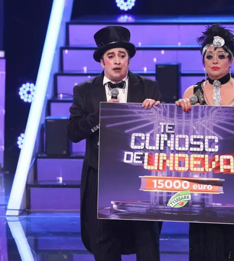 Câştigătorii sezonului 16 „Te cunosc de undeva” sunt Adriana Trandafir și Romică Țociu