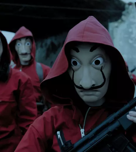 Povestea măștilor din „La casa de papel”. De ce au ales creatorii chipul lui Salvador Dalí