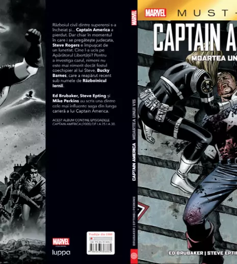 Captain America: Moartea unui vis - O nouă revistă Marvel în România