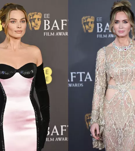 Margot Robbie a strălucit pe covorul roșu de la BAFTA. Ce ținută a purtat singura româncă prezentă la eveniment