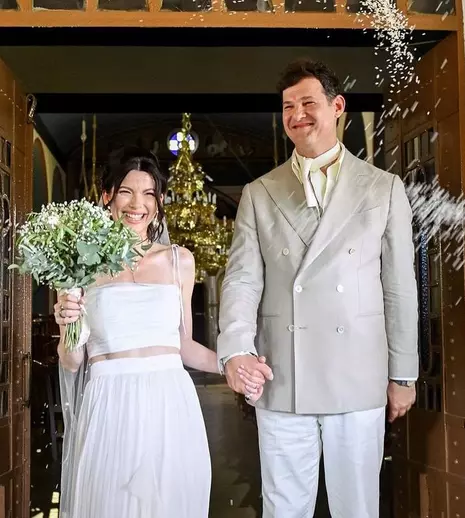 Anca Lungu, primele declarații despre nunta ei și a lui Harry Arampatzis. Noi imagini de la eveniment
