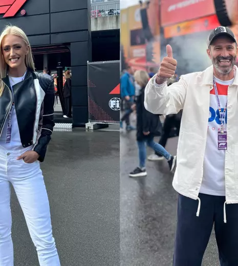 Iuliana Pepene şi Nicolai Tand, primele declarații din Belgia. Cei doi se bucură live de experienţa Formula 1