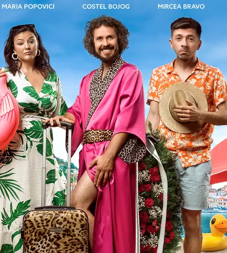 Mircea Bravo, actor și producător al comediei „Moartea în vacanță”. Dată de lansare în cinematografe, poveste, distribuție