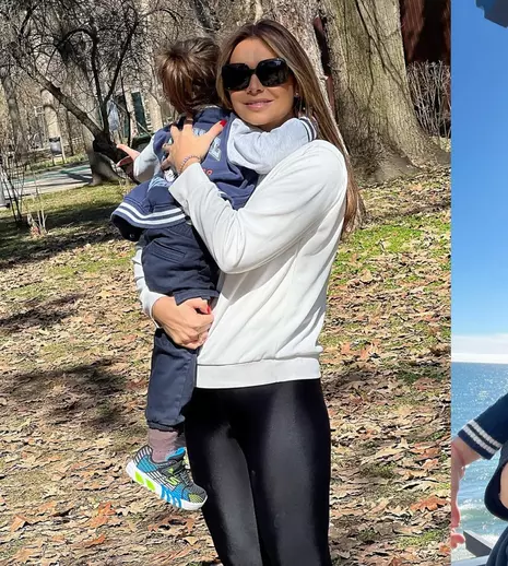 Cum arată Aksel, fiul Magdei Pălimariu. Și-a făcut debutul pe micul ecran alături de mama sa