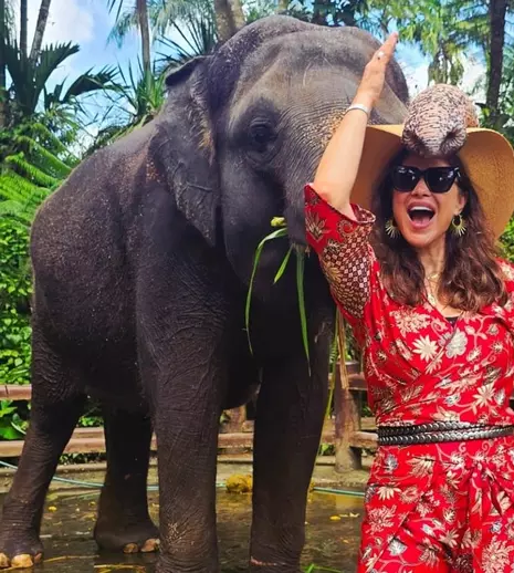 Monica Bîrlădeanu, vacanță în Bali cu toată familia. Cum s-a distrat în prima zi pe insulă: „Se anunță plină de aventură”