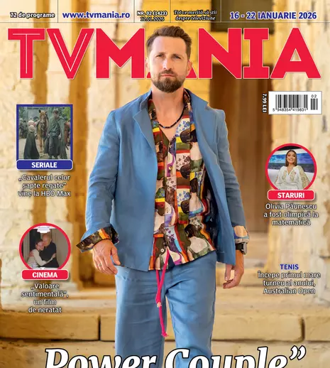 TVMania 2/2026 apare pe 12 ianuarie. Dani Oțil pe copertă, „Power Couple” în prim-plan