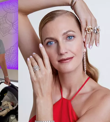 Petra Kvitová, veste uriașă la doar câteva luni după retragerea din tenis! Primele imagini cu gemenele Emma și Ella