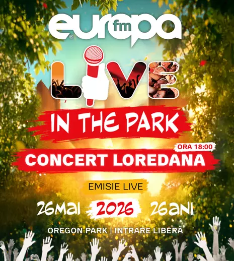 26 mai 2026: 26 de ani de Europa FM. Ziua Europa FM este LIVE în Park!