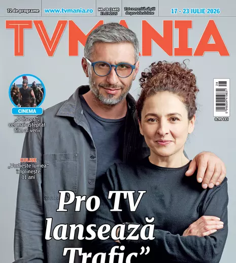 A apărut revista TVmania nr. 28! Totul despre noul serial „Trafic” de la Pro TV, megaproducția „Odiseea” și secretele lui Reese Witherspoon