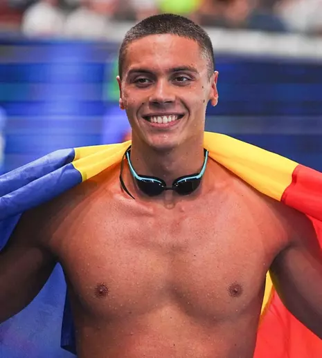 David Popovici, în finala de 200 m liber la Europenele de la Paris! La ce oră se transmite cursa la TV