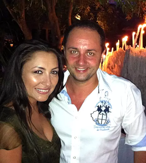 Andra îşi petrece ziua de naştere în Spania