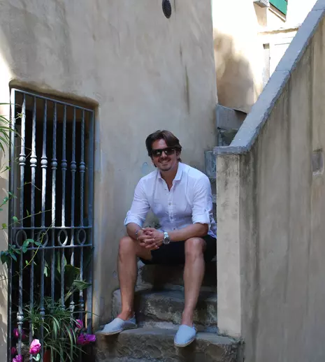 Mihai Petre a avut o vacanţă de nota 10 în Italia