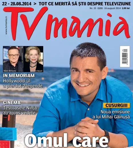 Revista TVmania nr. 33 (828) din 18 august 2014