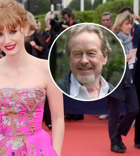 Ridley Scott, sedus de Jessica Chastain?