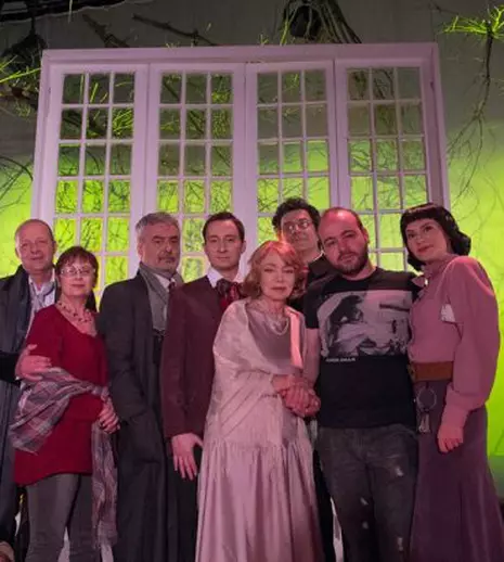 FOTO. TVR 2 a programat piesa de teatru „Livada de vişini”, de Cehov