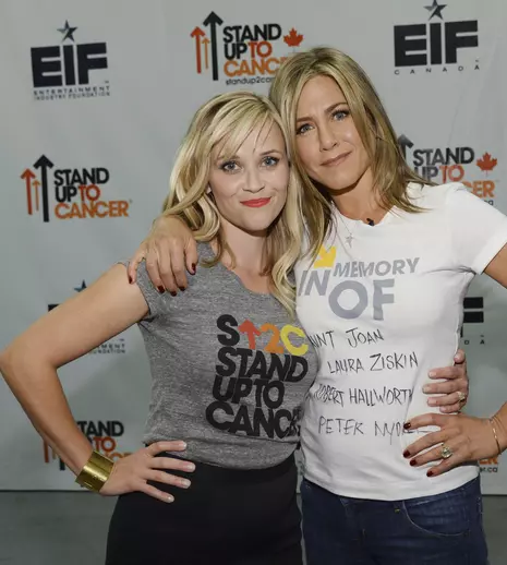 Reese Witherspoon și Jennifer Aniston vor face un serial împreună