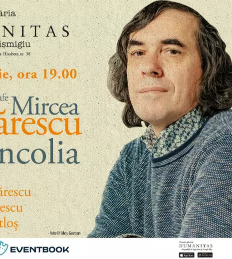 Joi, 20 iunie, Editura Humanitas lansează volumul „Melancolia”, de Mircea Cărtărescu
