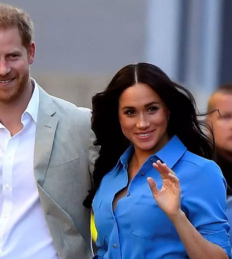 FOTO. Meghan Markle a revenit în Marea Britanie. Ea și Prințul Harry au avut prima apariție de la întoarcere