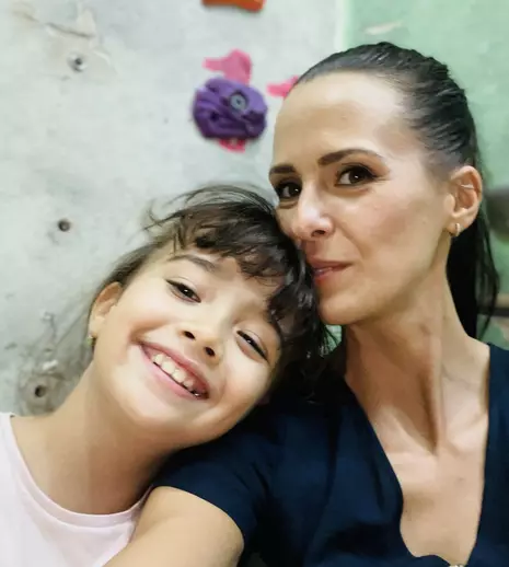 Aniversare atipică. Livia Graur, petrecere la sala de escaladă pentru fiica ei de 8 ani