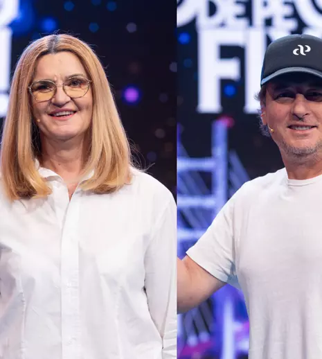 Elisabeta Lipă și Andrei Pavel, invitați speciali la Săriți de pe fix!, 26 octombrie 2023. Primele imagini