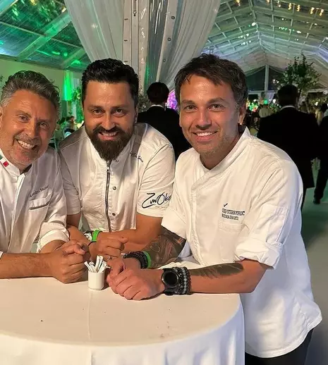 Premieră pentru Alexandru Sautner, Orlando Zaharia și Ștefan Popescu. Ce au făcut la nunta lui Ianis Hagi