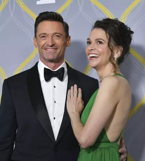 Hugh Jackman, prima apariție publică împreună cu iubita lui, Sutton Foster. În ce ipostaze au fost surprinși
