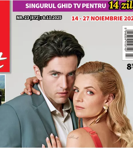 TV Satelit 23/2025: „Iubire cu parfum de lavandă” pe copertă! Ghid TV complet 14–27 noiembrie