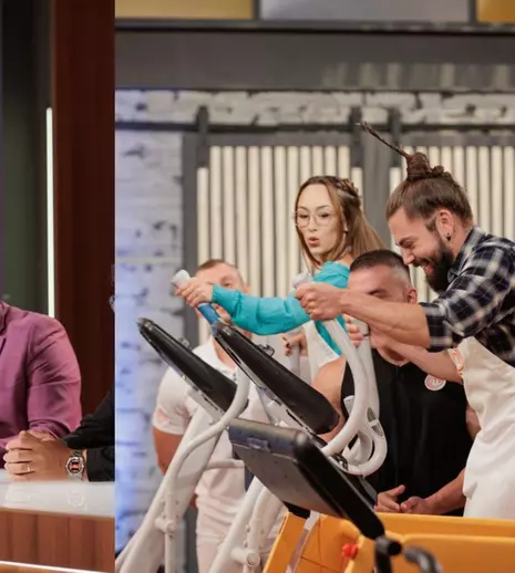 MasterChef 2025, seară cardio cu cei 6 semifinaliști: „Am crezut că luăm bătaie!” – Sorin Bontea, autoironic despre pătrățele și antrenamente