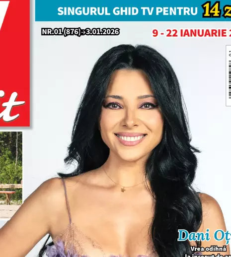 TV Satelit nr. 1 / 2026: Corina Caragea, vacanță în Argentina și startul unui an plin de premiere TV