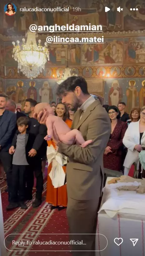 Theo Rose și Anghel Damian, din nou nași de botez  (8)