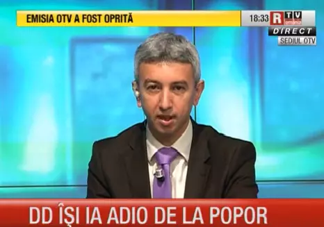 Dan Diaconescu și-a luat Adio de la telespectatorii OTV în 2013