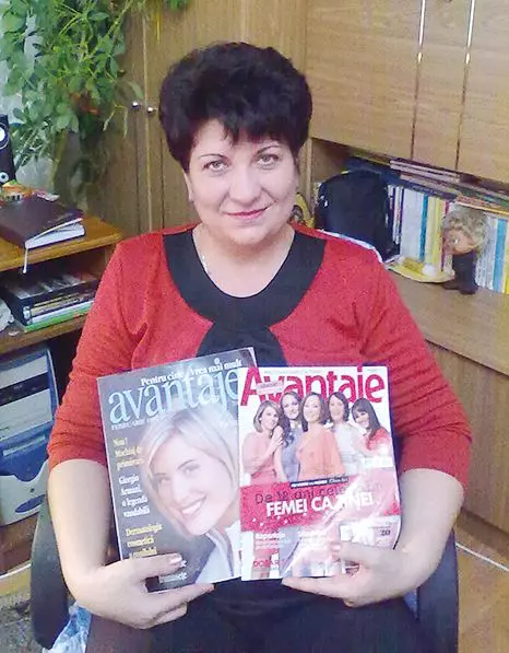 Carmen Ene - câştigătoare abonament Avantaje.