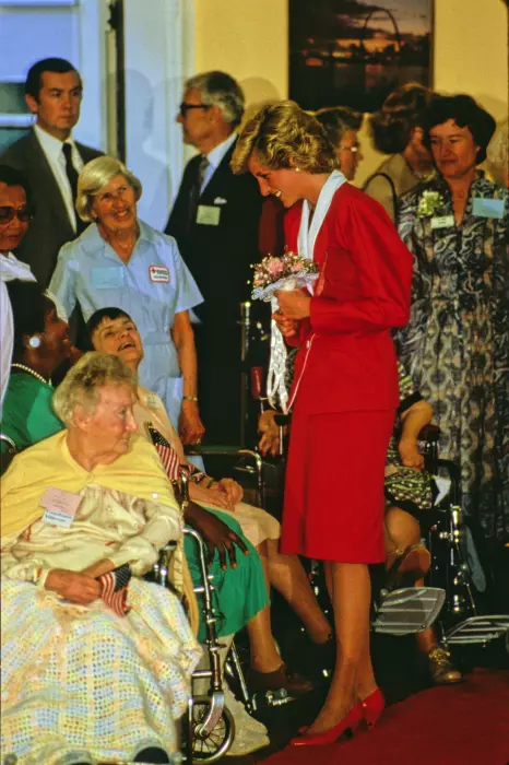 1985 - in vizita la Washington Home and Hospice