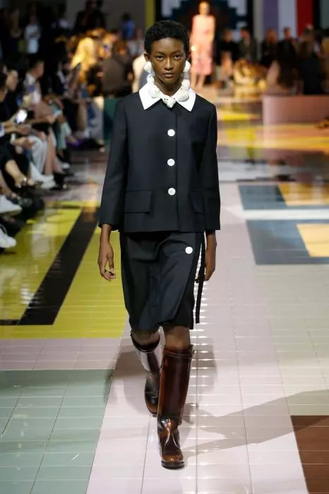Prada show, Runway, Spring Summer 2020, Milan Fashion Week, Italy - 18 Sep 2019