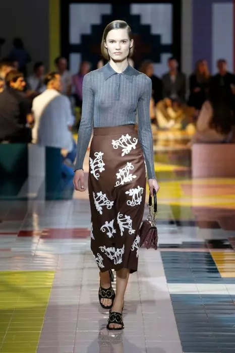 Prada show, Runway, Spring Summer 2020, Milan Fashion Week, Italy - 18 Sep 2019