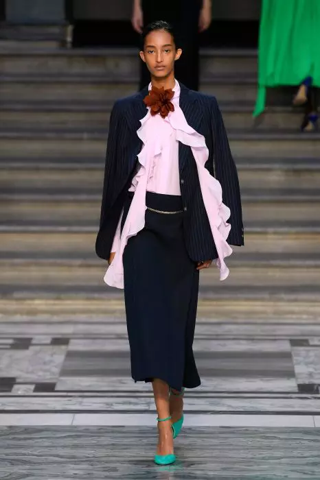 Victoria Beckham show, Runway, Spring Summer 2020, London Fashion Week, UK - 15 Sep 2019