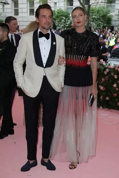 Alexander Gilkes and Maria Sharapova