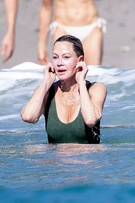 *PREMIUM-EXCLUSIVE* Melanie Griffith Sizzles in the Sun: Living Her Best Life in Mexico While Channeling her inner Baywatch with Friends! **WEB EMBARGO UNTIL 6:30pm EST on Jan. 16, 2024**