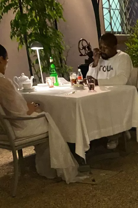 *PREMIUM-EXCLUSIVE* Kanye West and Bianca Censori's Swanky Date in Italy, Still Half Naked