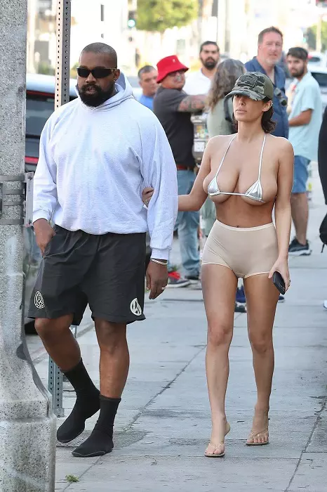 *EXCLUSIVE* Kanye West and Bianca Censori step out for a lunch and movie date in LA!