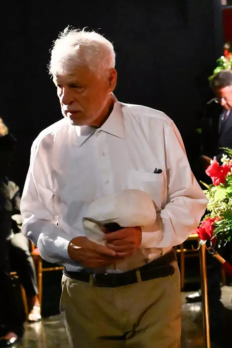 Rome, Pippo Baudo dies, the funeral chapel at the Teatro delle Vittorie - day 2