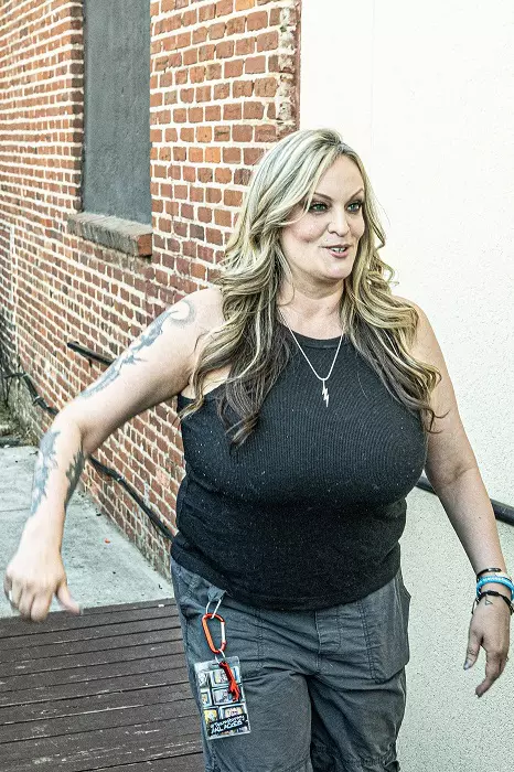 EXCLUSIVE: Stormy Daniels is seen for the first time since her former attorney Michael Avenatti  was moved to a halfway house