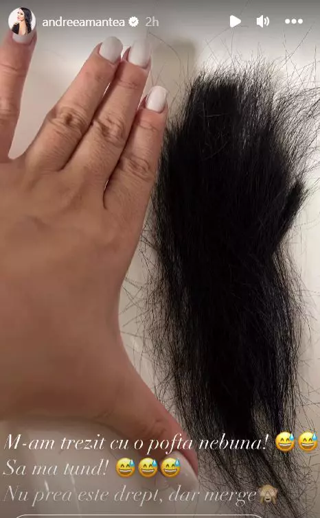 O îndrăgită prezentatoare TV de la noi s-a tuns singură. Schimbarea e wow!