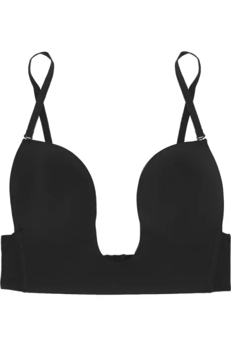 Sutien cu decupaj adanc si bretele detasabile, 135 lei,  Fashion Forms, net-a-porter