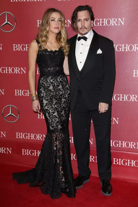 Amber Heard si Johnny Depp