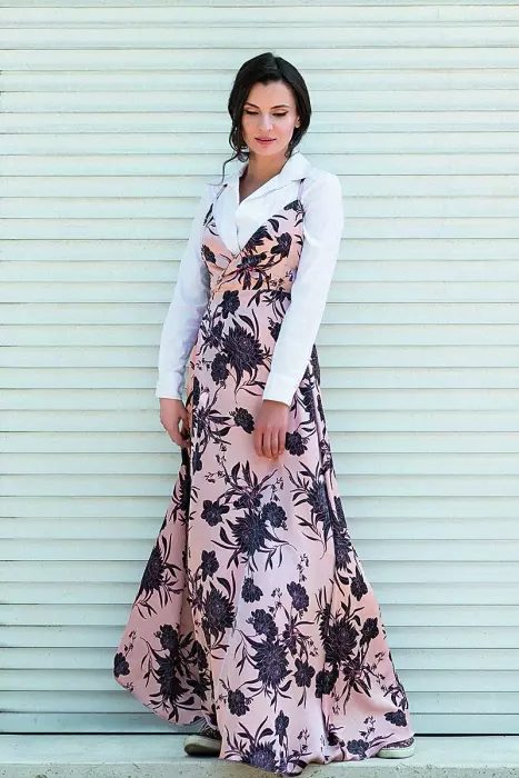 Rochie Cloche, cămașă Zara, sneakers Promod