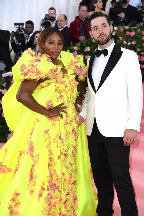 Serena Williams and Alexis Ohanian