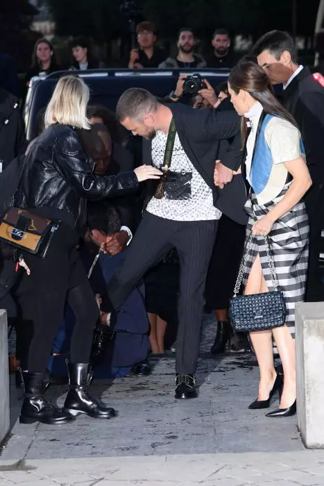 Louis Vuitton show, Arrivals, Spring Summer 2020, Paris Fashion Week, France - 01 Oct 2019