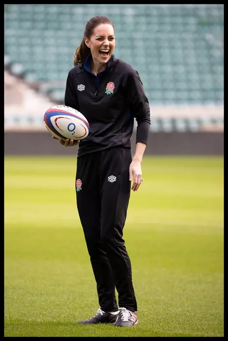 Kate Middleton at Twickenham Stadium